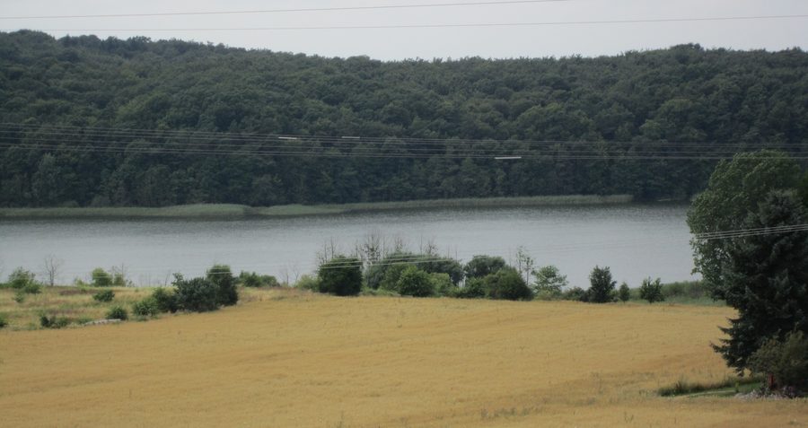 Blick auf den Kleinen Krebssee bei Alt Sallenthin auf Usedom.