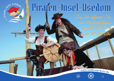 Piraten-Insel-Usedom öffnet in Trassenheide