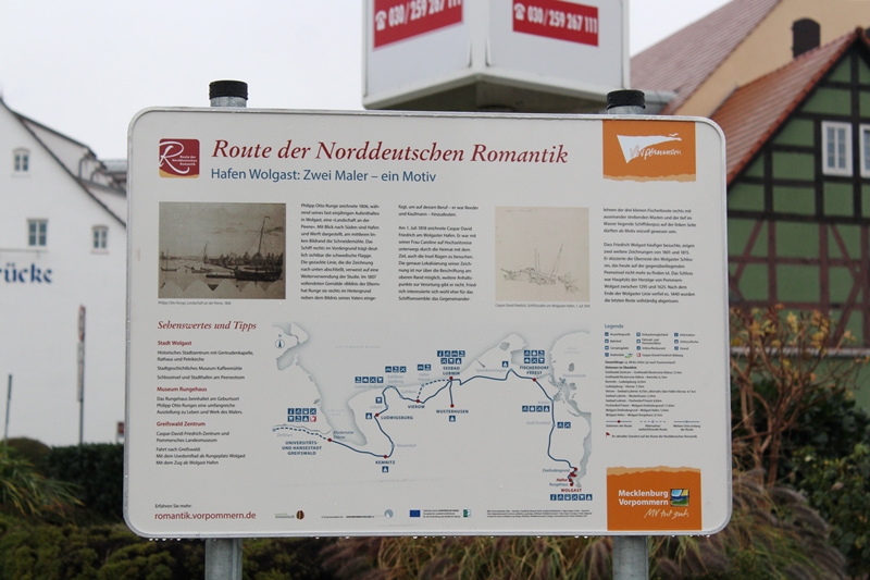 Route der Norddeutschen Romantik ist ausgewiesen