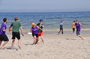 Ultimate Frisbee-Turnier in Karlshagen, Insel Usedom