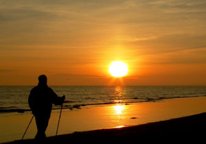 Nordic Walking auf der Insel Usedom