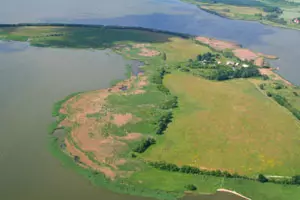 Insel Görmitz vor der Insel Usedom