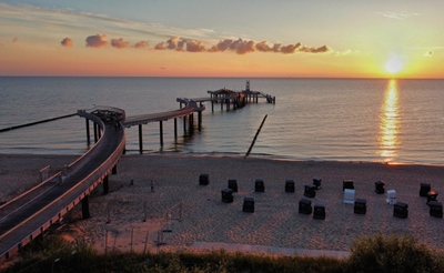 Die neue Seebrücke von Koserow