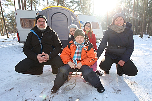 Wintercamping im Dünencamp Karlshagen