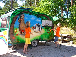 Der Campingplatz Dünencamp in Karlshagen bietet viele Attraktionen für junge Feriengäste