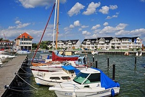 Die Marina im Ostseebad Karlshagen auf der Insel Usedom