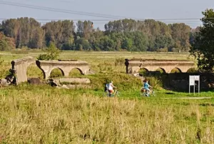 Denkmallandschaft Peenemünde am Deich zwischen Karlshagen und Peenemünde